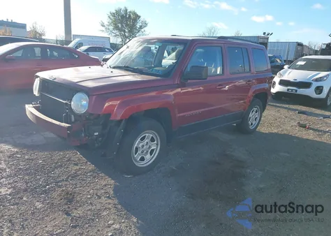 2015 Jeep Patriot Sport from USA, damaged, VIN 1C4NJRBB3FD218599